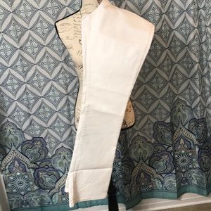 Old Navy bootcut white jeans!